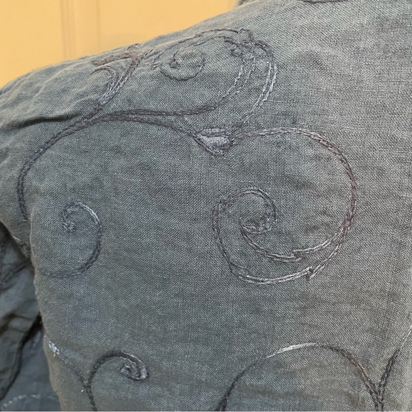 Talbots Linen Button Up - Picture 6 of 7